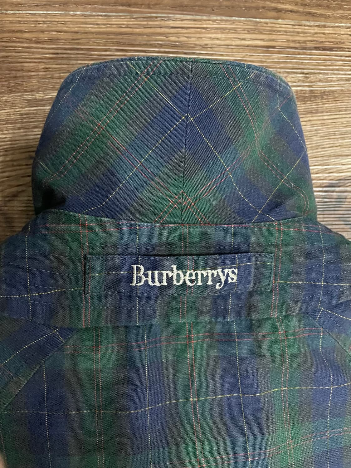 버버리 타탄 체크 블루종 헤링턴 자켓 48 상품이미지10