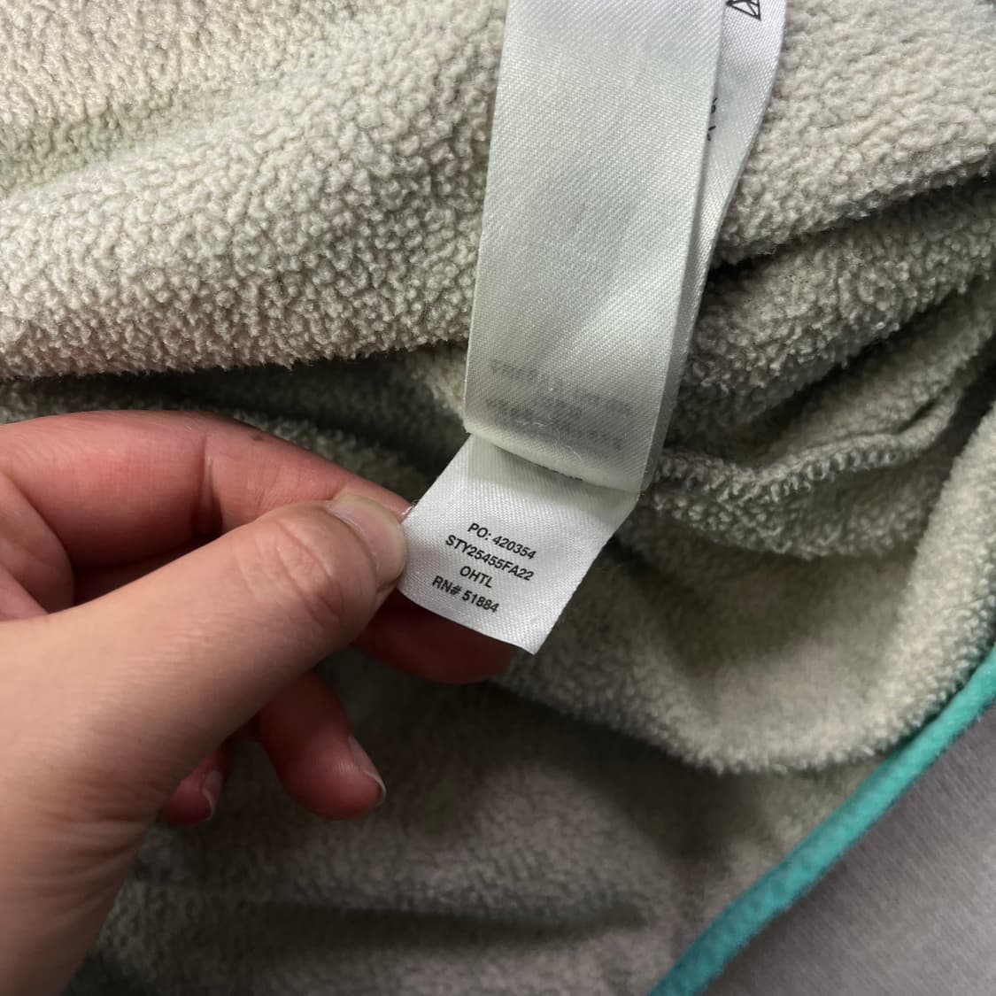 95 파타고니아 신칠라 오트밀 스냅티 플리스  상품이미지6