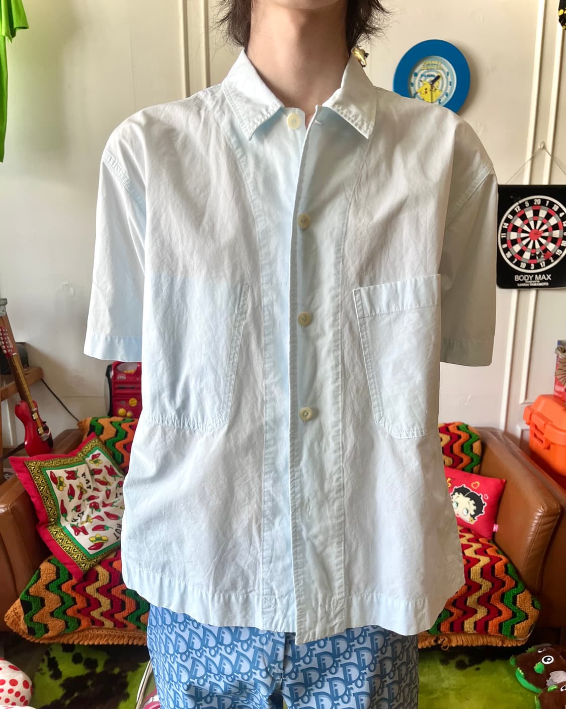 MARGARET HOWELL Gimmik Pocket 1/2 Shirt 상품이미지2