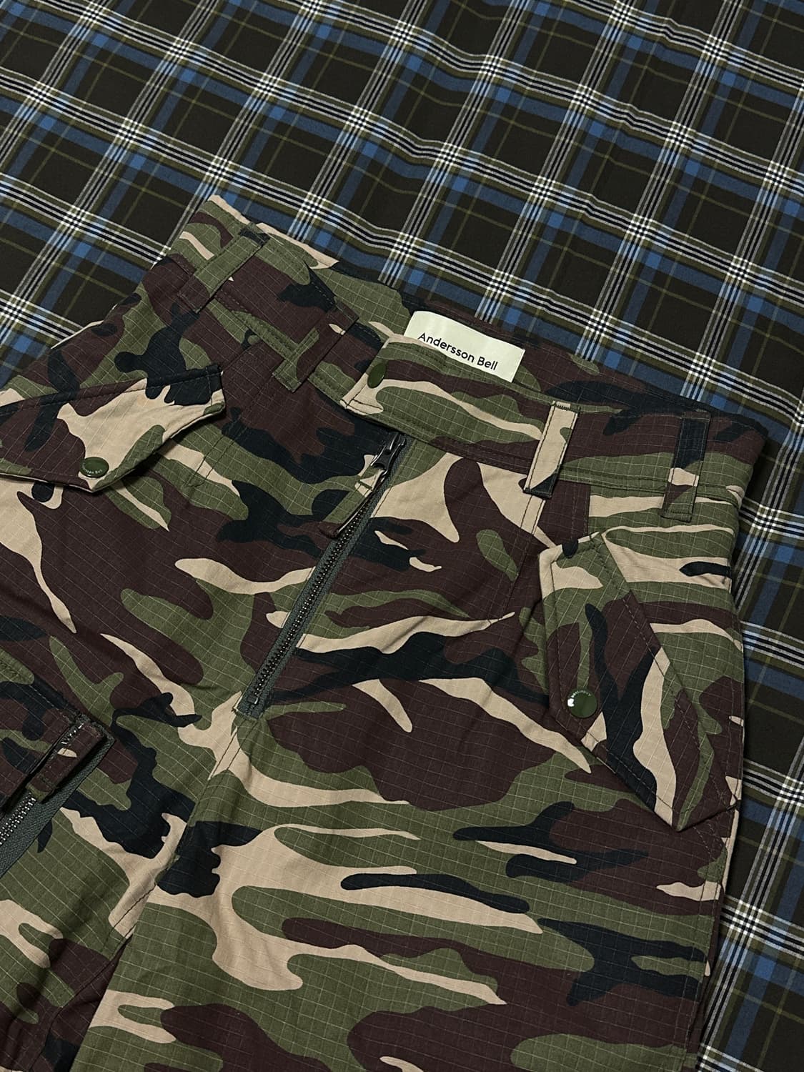 앤더슨벨 카모 코튼 플라이트 팬츠 apa573w (CAMO) 상품이미지4
