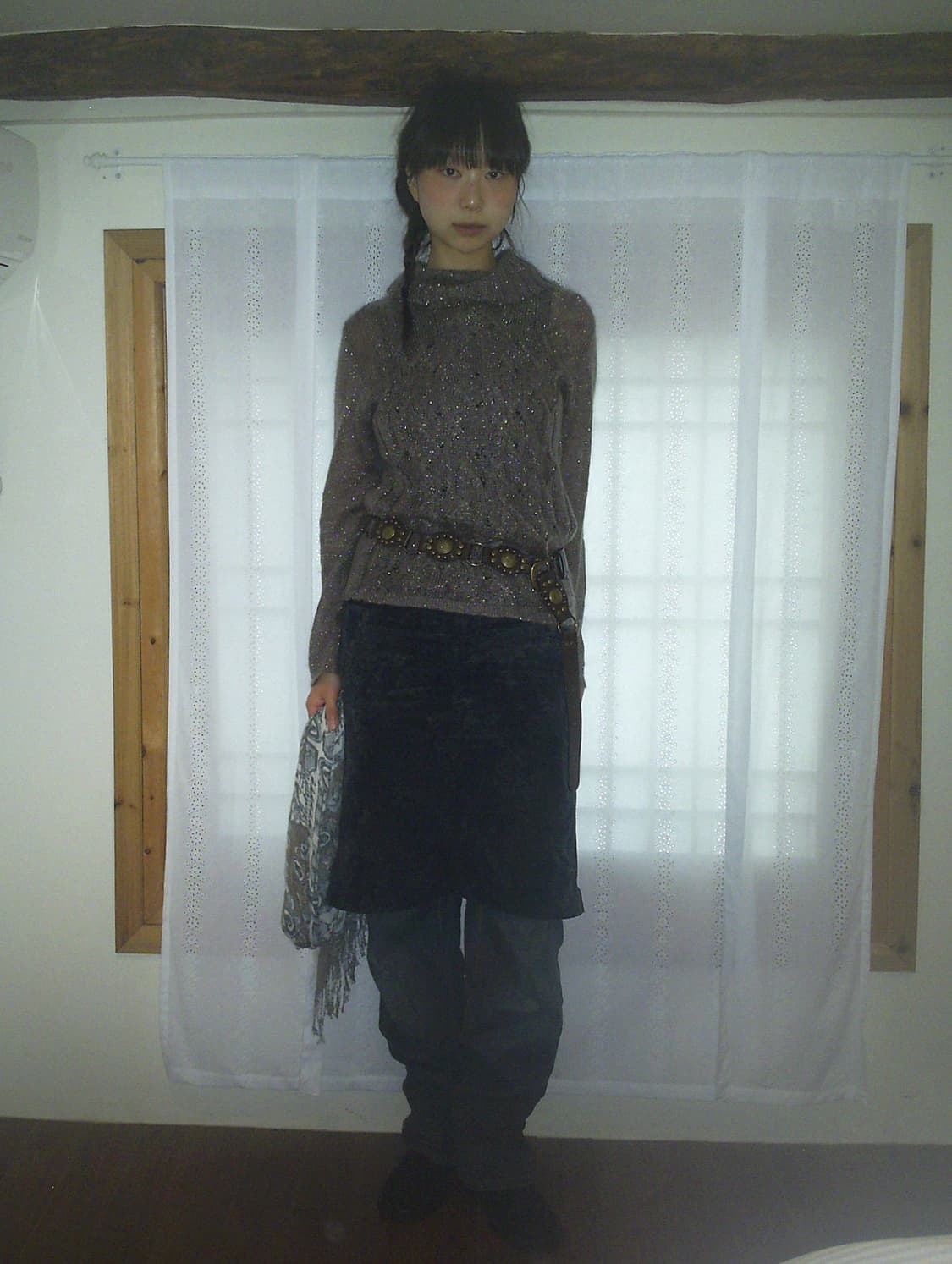 vintage pearl mohair knit 상품이미지3