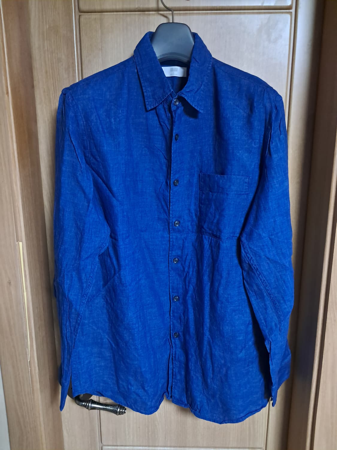 유니클로 린넨 셔츠 남성100  상품이미지1