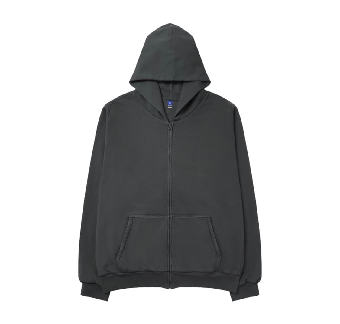 이지 YZY 집업 후드 다크 그레이 M 상품이미지1