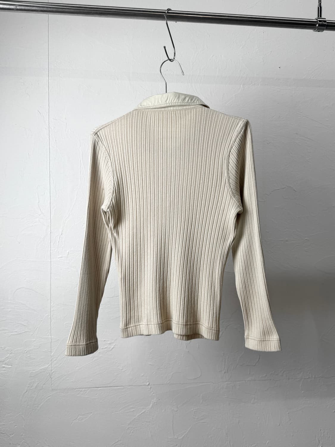 JPN 리브 카라 스냅 탑 상품이미지5