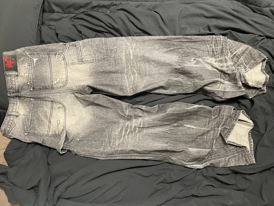 에모스탠스클럽 재패니즈 와이드 배기 진 1 상품이미지4