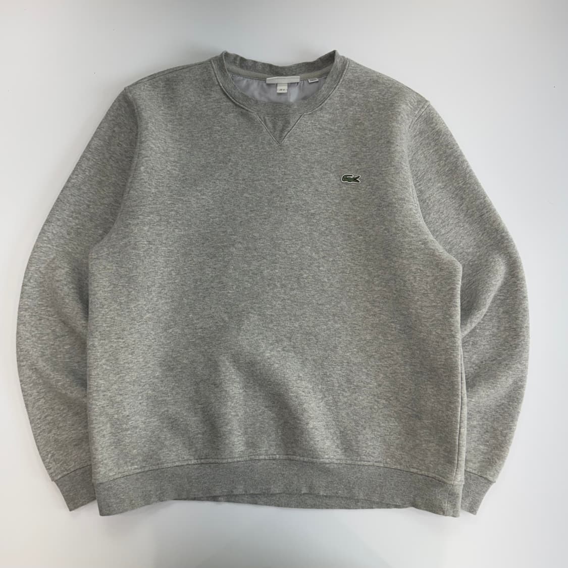 Lacoste 라코스테 스몰로고 그레이 맨투맨 상품이미지3