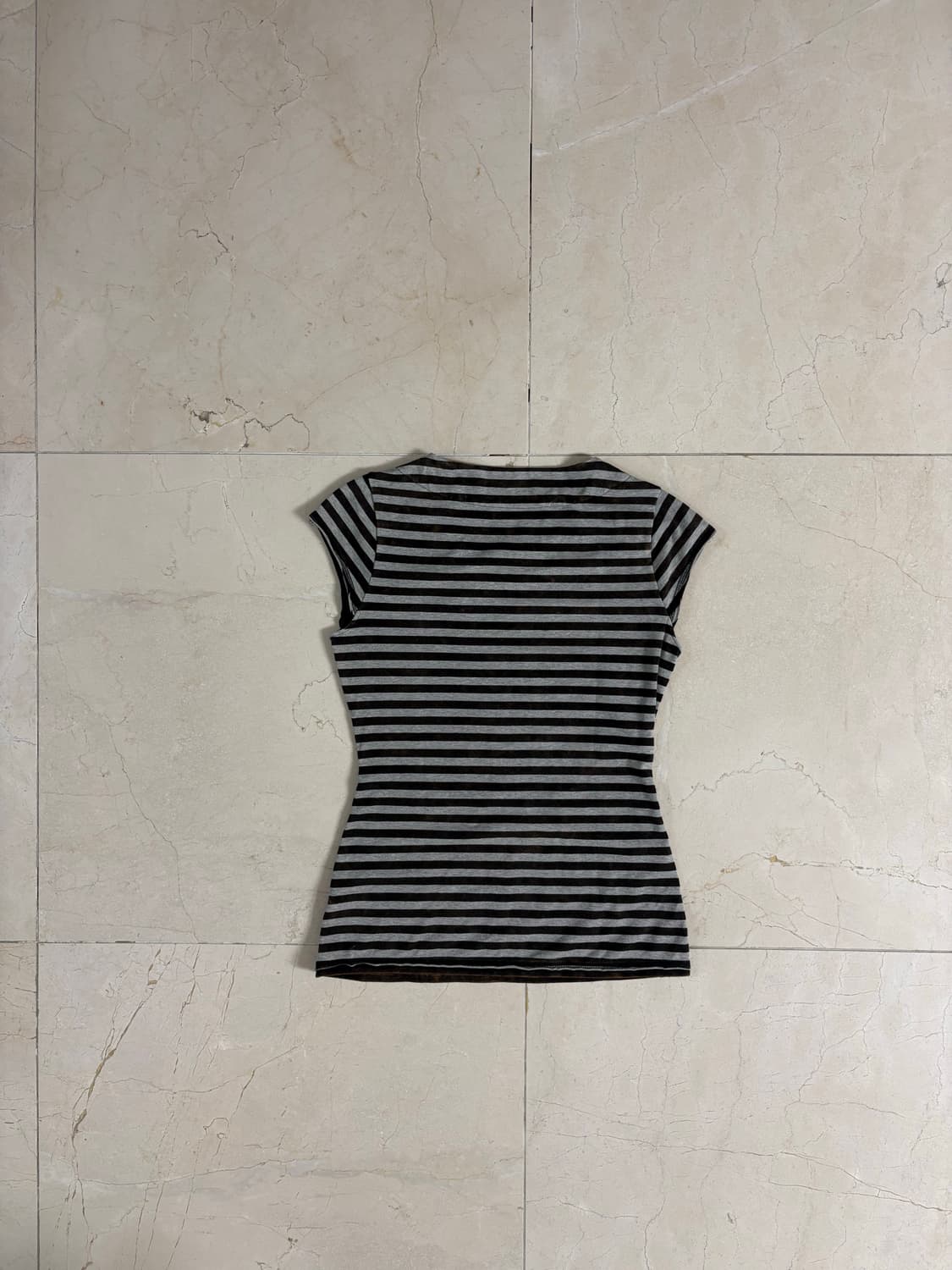 Karen Millen Layered Biker Tee  상품이미지7