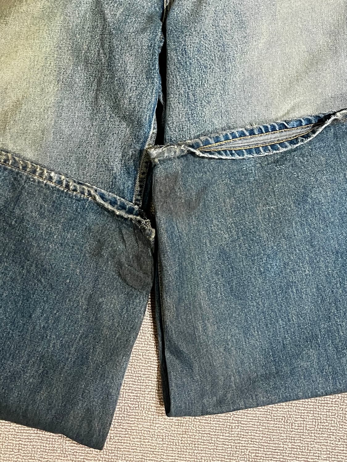 [XS] 발렌시아가 코티드 데님팬츠 상품이미지4