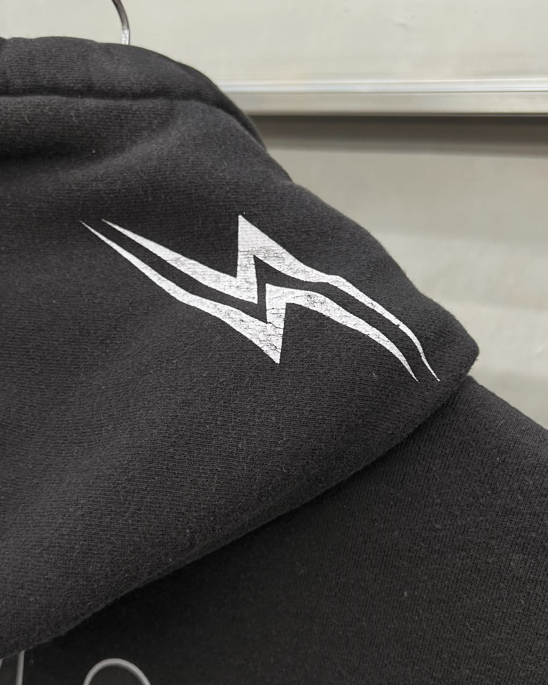 스투시 X 카파 시그마 00s  크라운 스웻 후드집업 블랙  상품이미지6