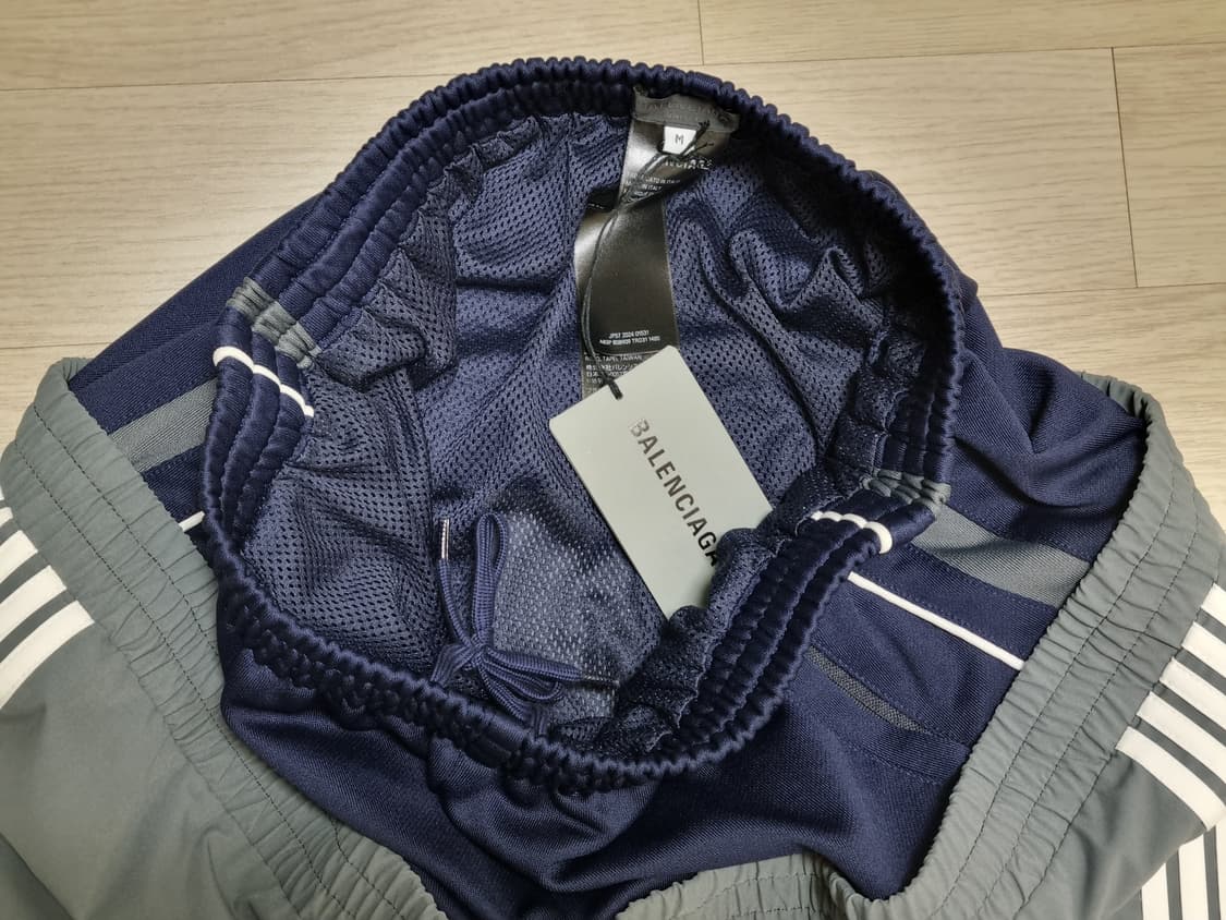 발렌시아가 컷업 트랙 팬츠 그레이 m 상품이미지5