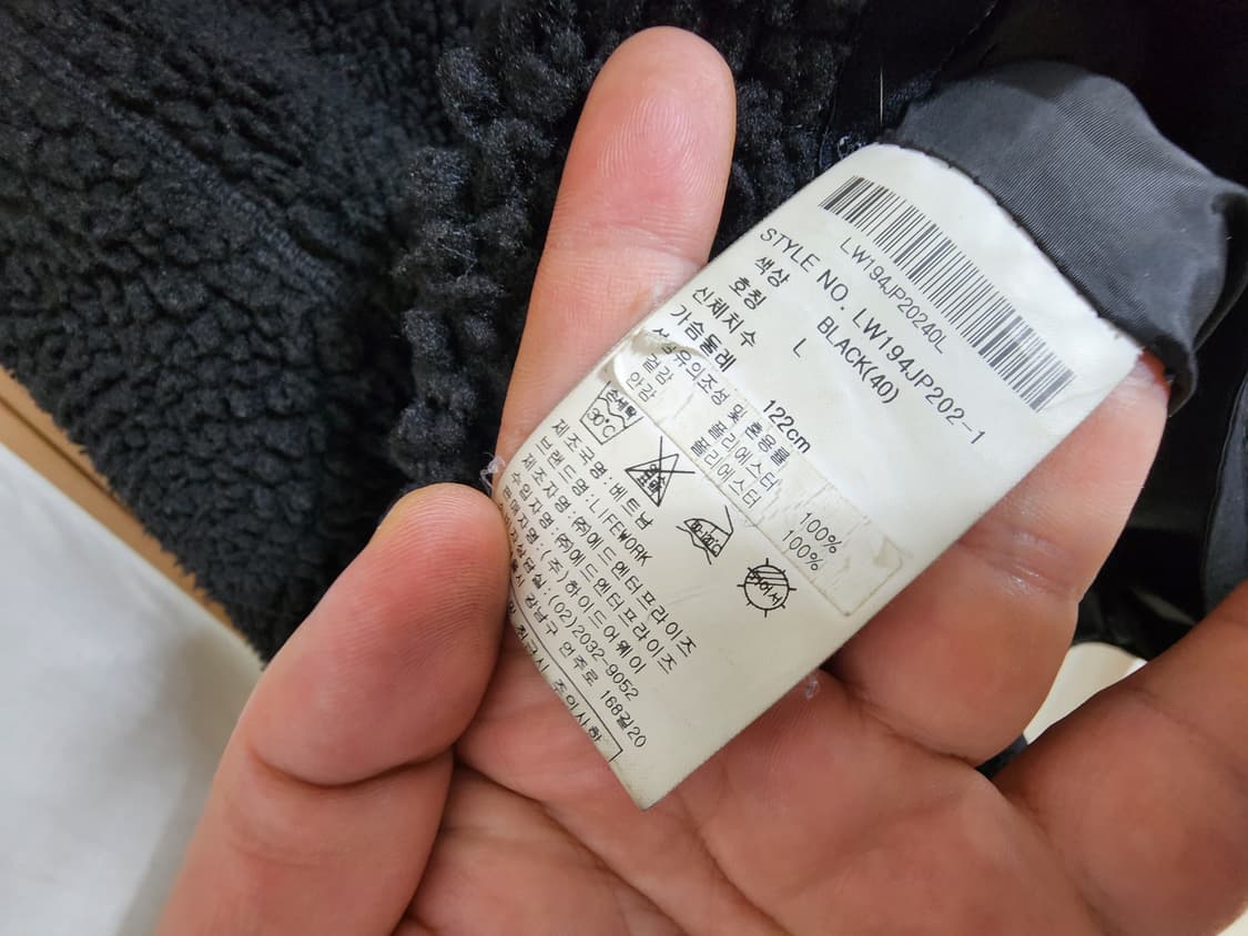 (L)라이프워크 뻐글이 후드점퍼 상품이미지4
