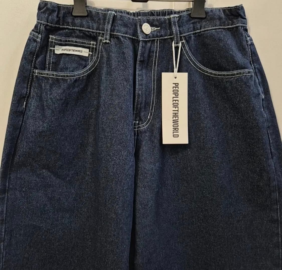 25ss 피플오브더월드 데님팬츠 새상품 L 상품이미지6