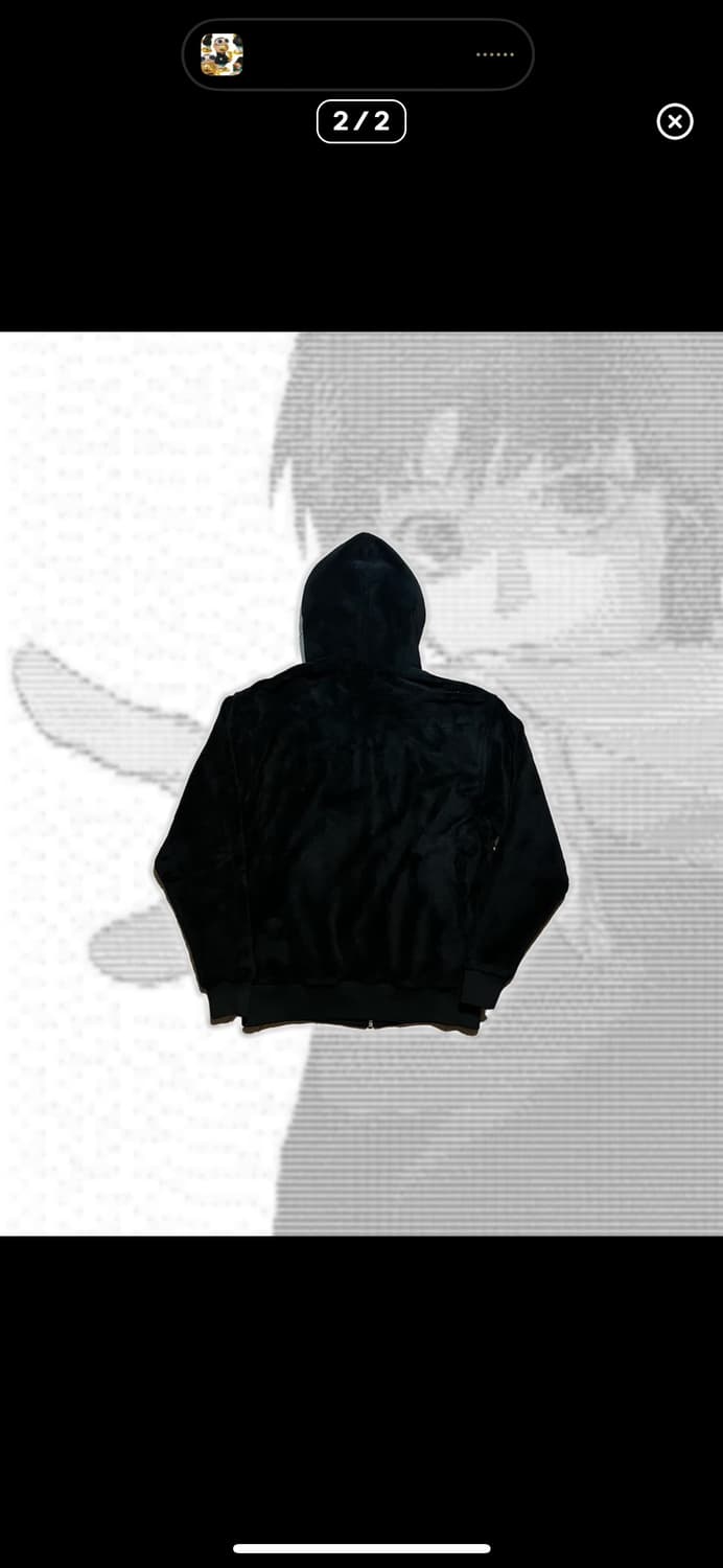 카라쿠리타마시 후리스 집업 상품이미지2