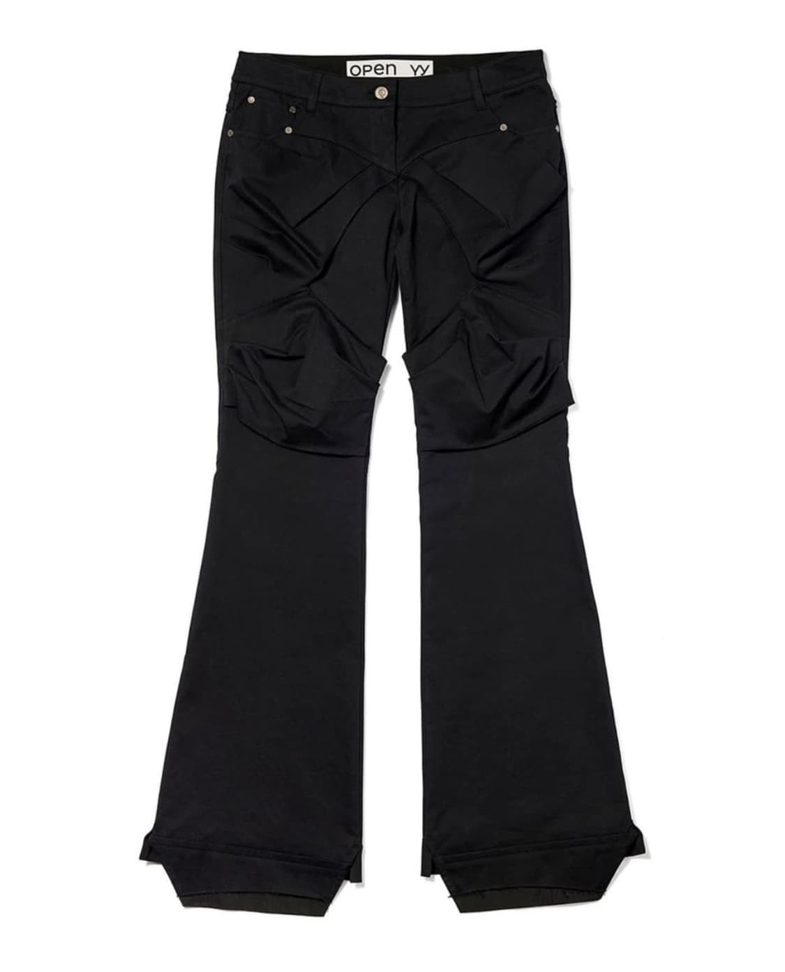 오픈와이와이 부츠컷 팬츠 GATHERED BOOTCUT PANTS 상품이미지1