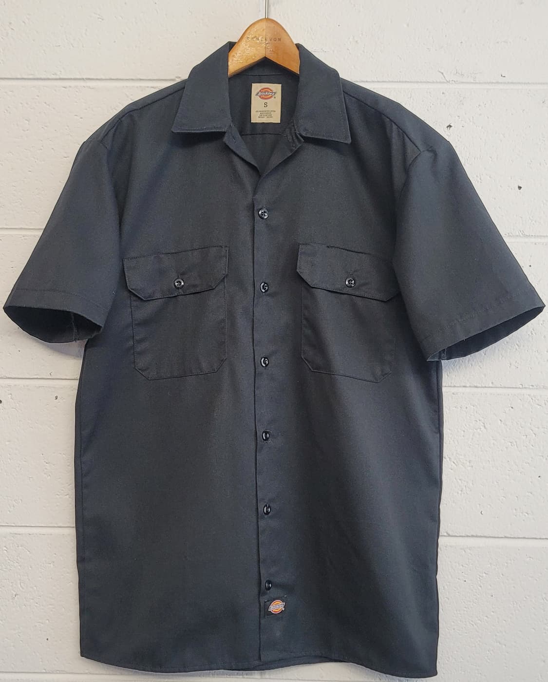 디키즈(DicKies.남여공용) 오버핏 반팔 워크셔츠 판매 상품이미지1