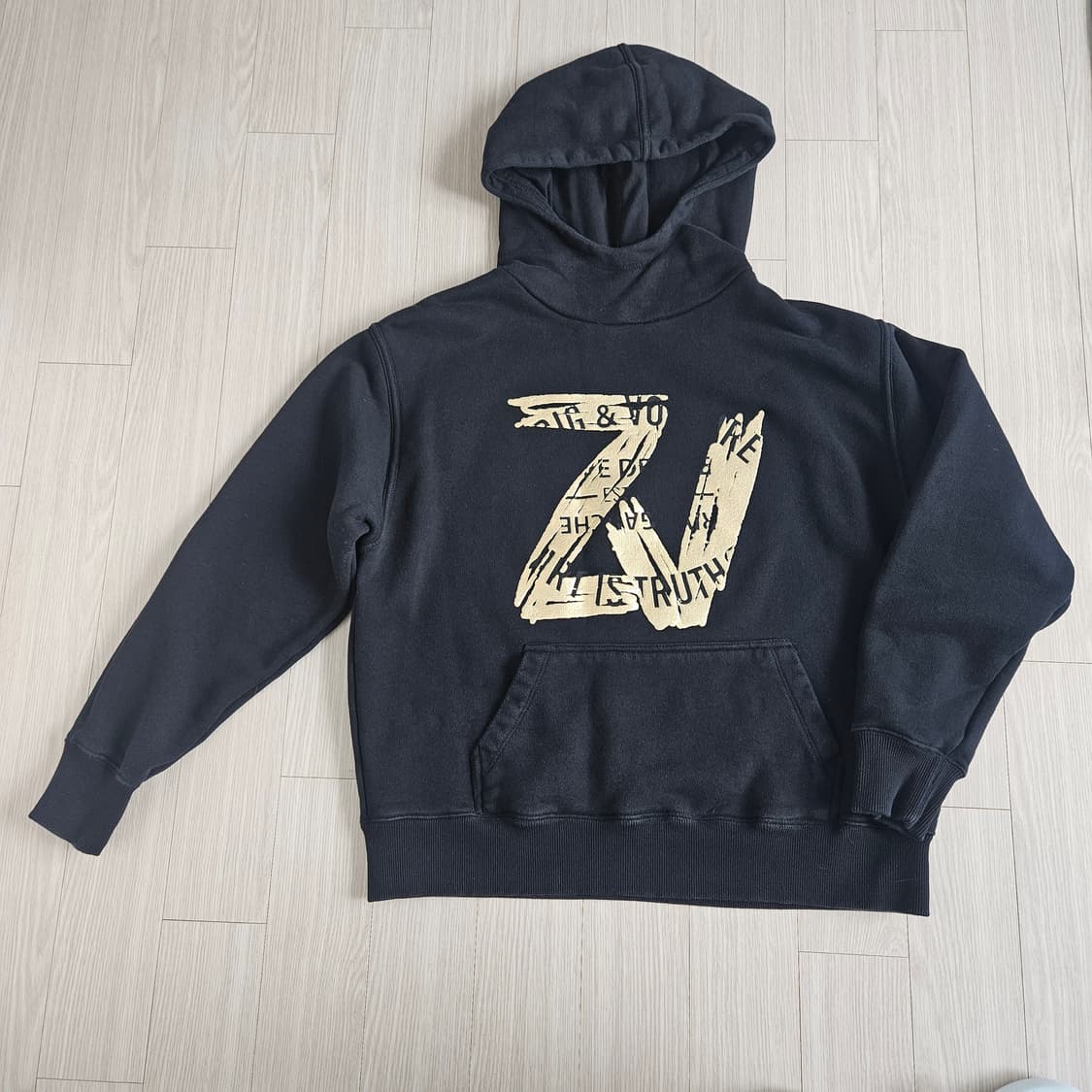 자딕앤볼테르 검정 후드티 상품이미지2