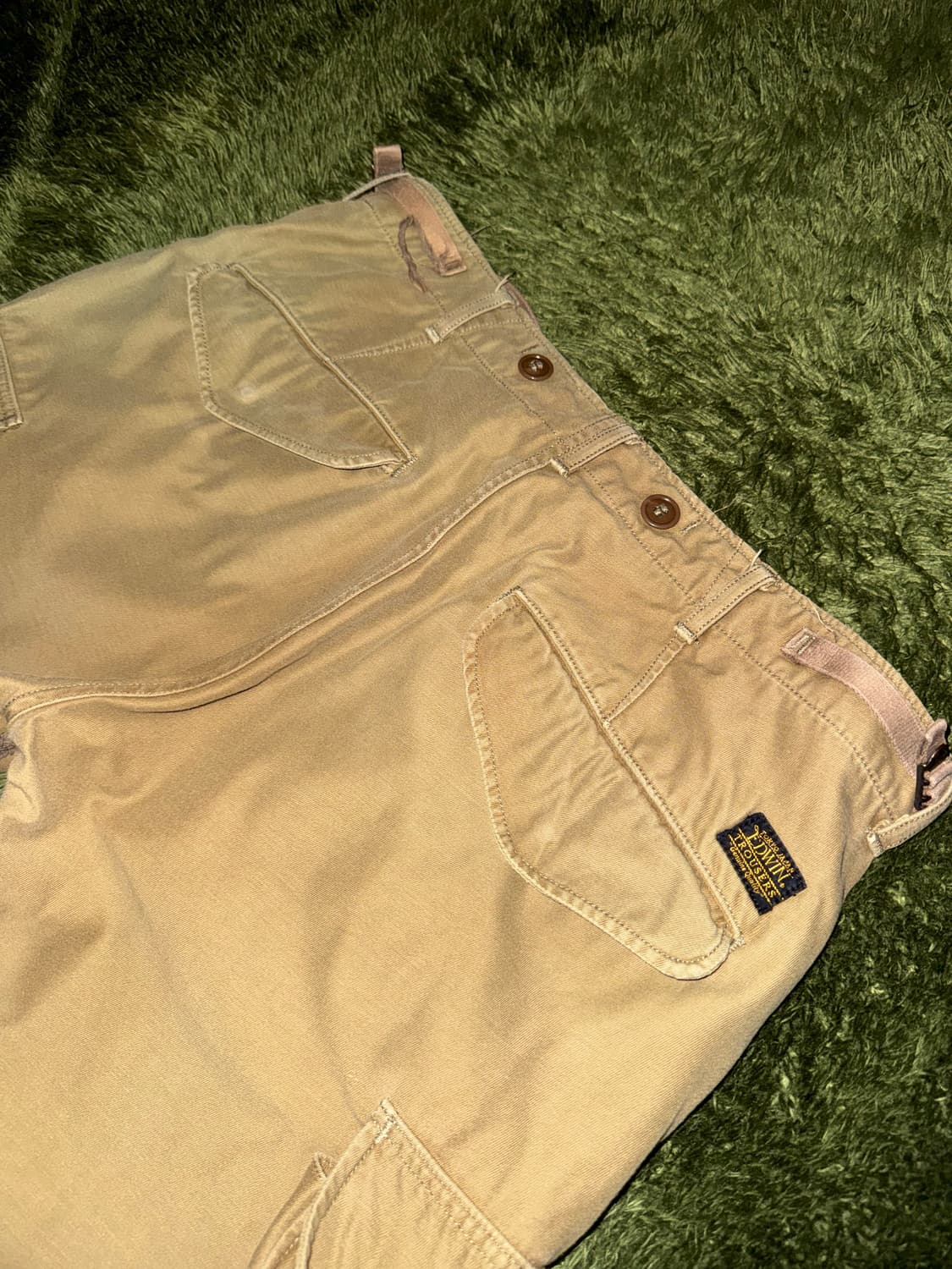 [L] 에드윈 재팬 헤비 코튼 M51 밀리터리 코튼 카고 팬츠 상품이미지8