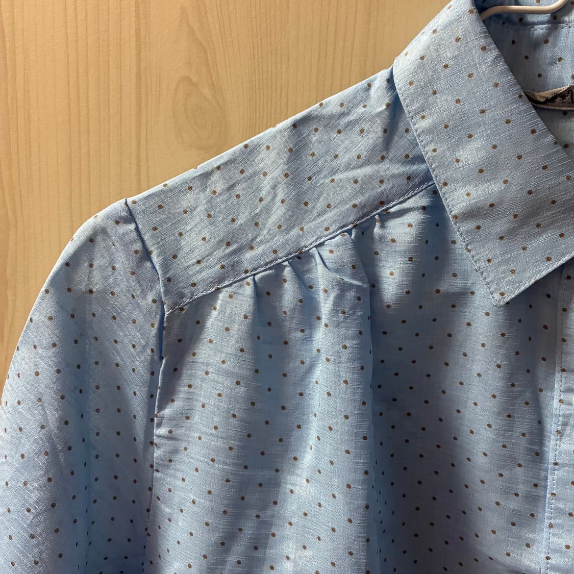 도트 반팔 셔츠 상품이미지3