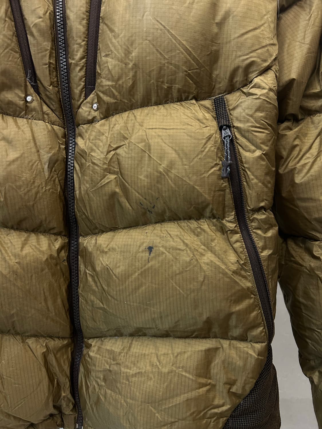 K2 구스 패딩 골드 브라운 상품이미지6