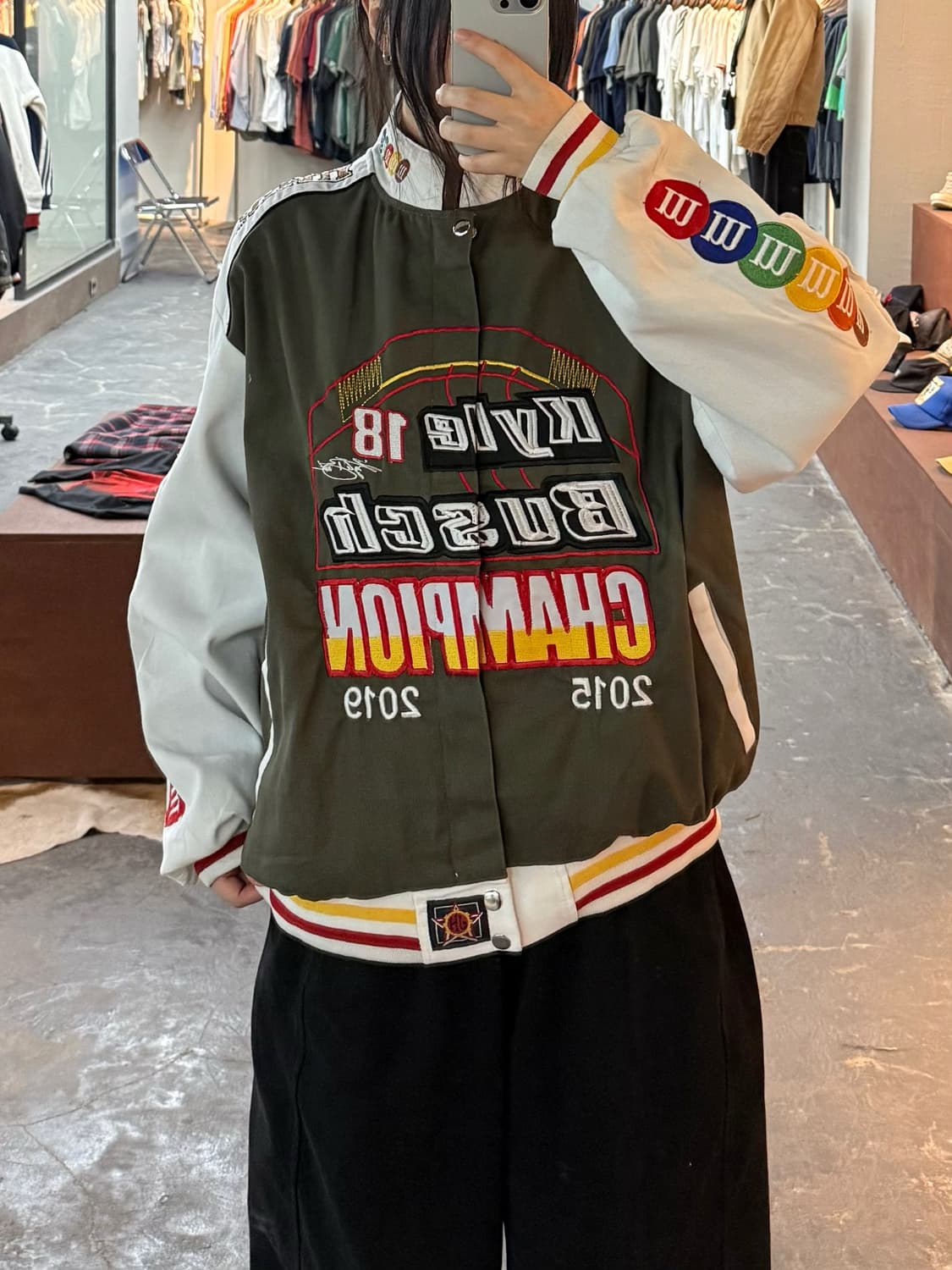JH Design M&M s 레이싱 자켓 H3047 상품이미지1