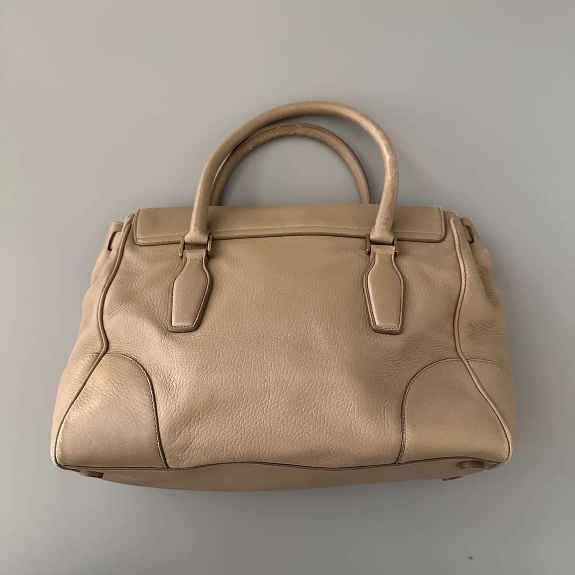 질샌더 jil sander 로고 가죽 토트백 상품이미지4