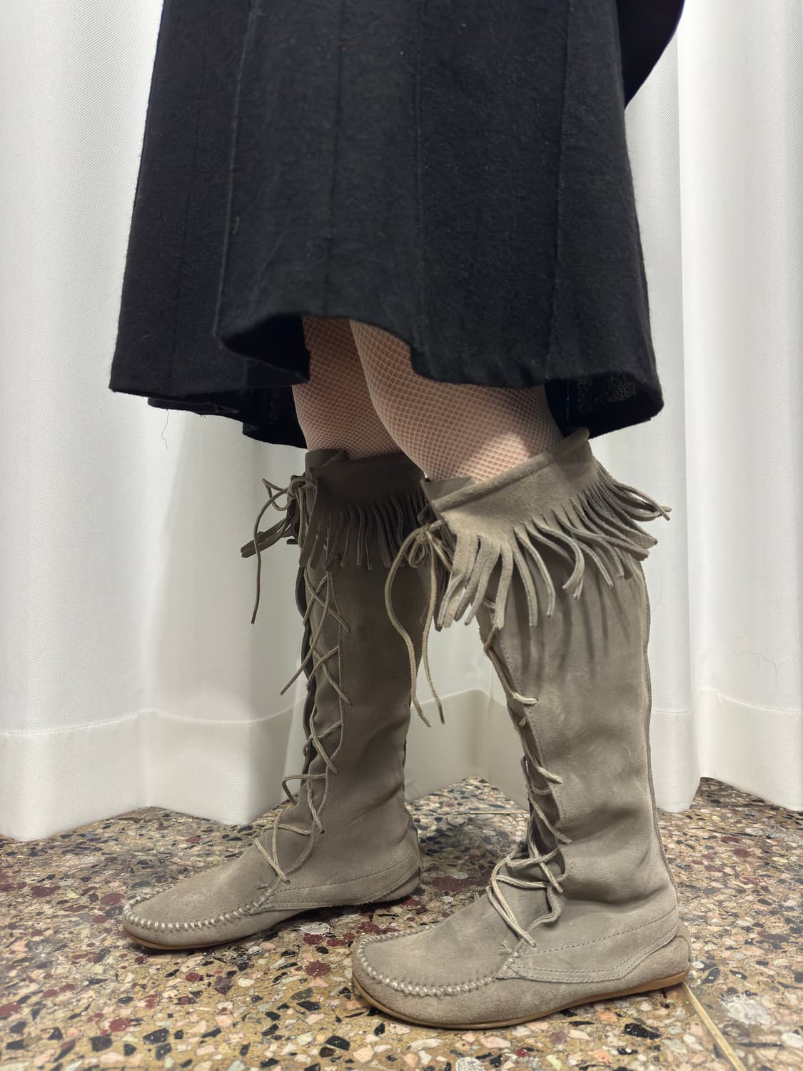 fringe boots 상품이미지4