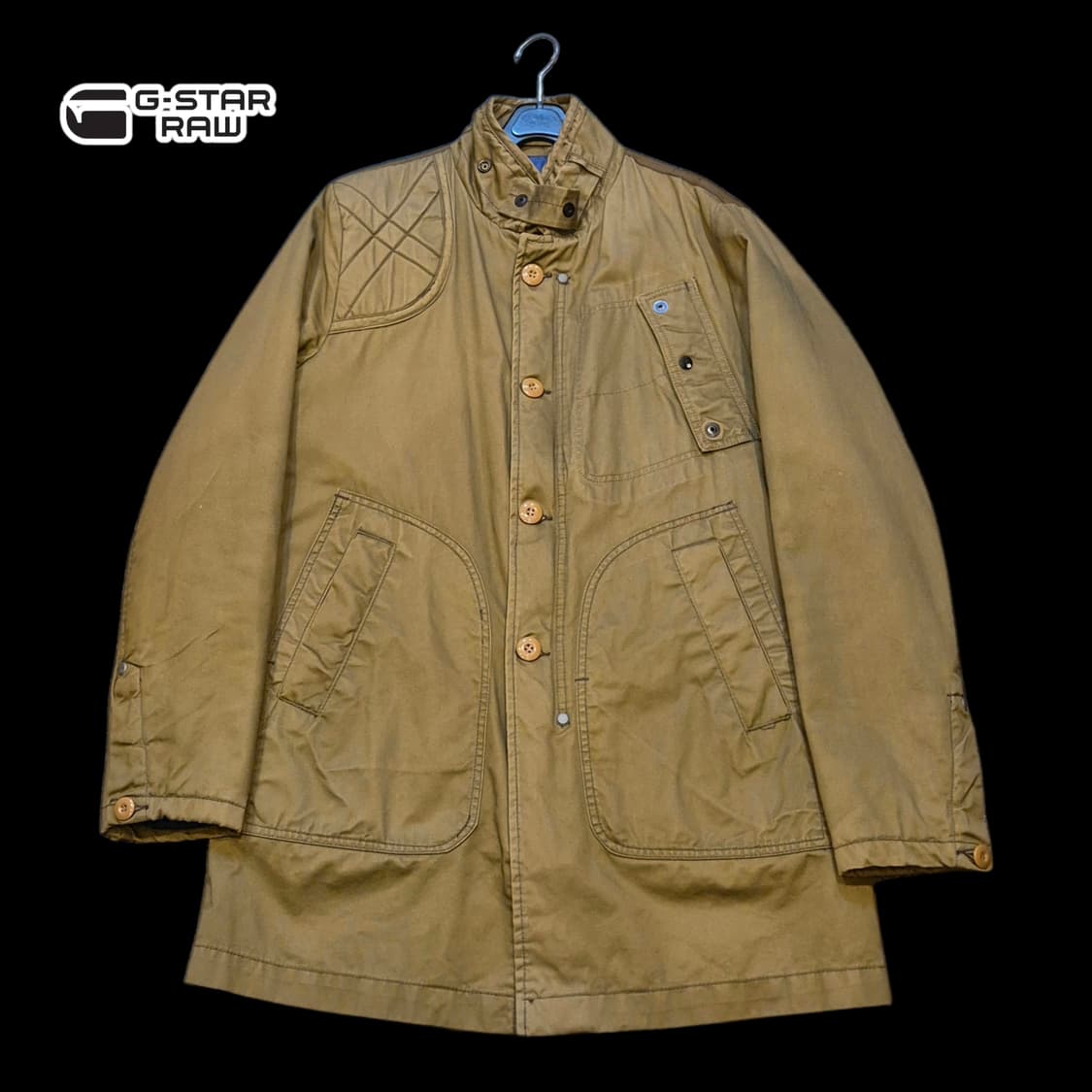 (L)G-star 카키 밀리터리자켓  상품이미지1