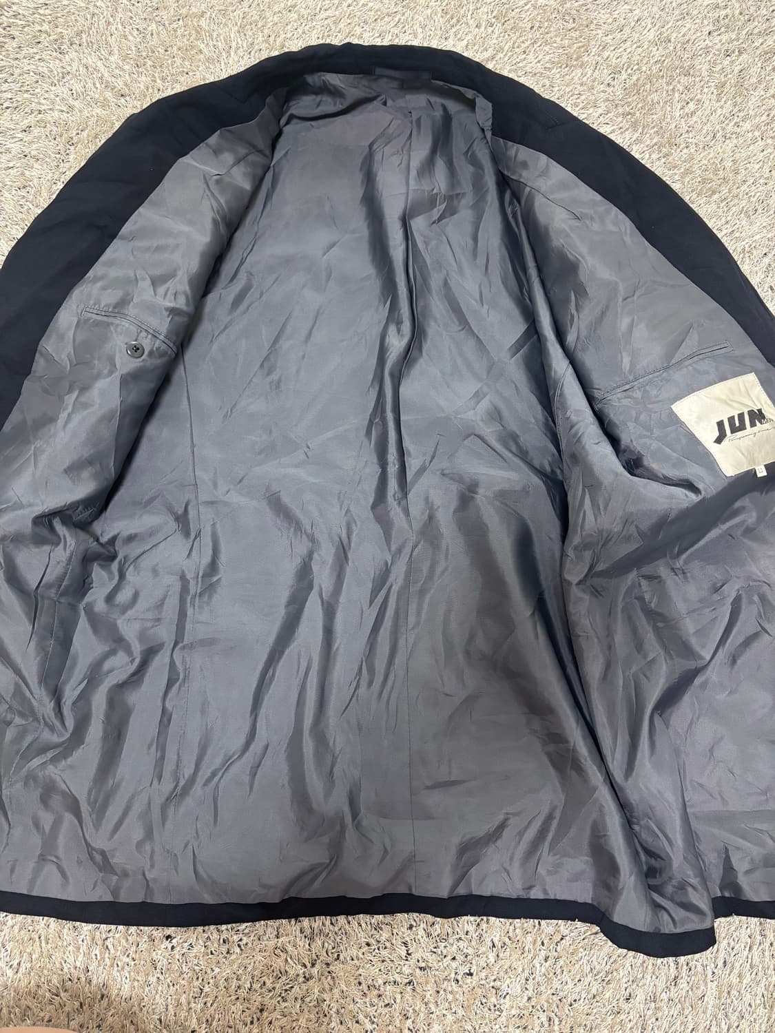 일제 JUN 울 블레이저 사이즈 105-110 상품이미지4