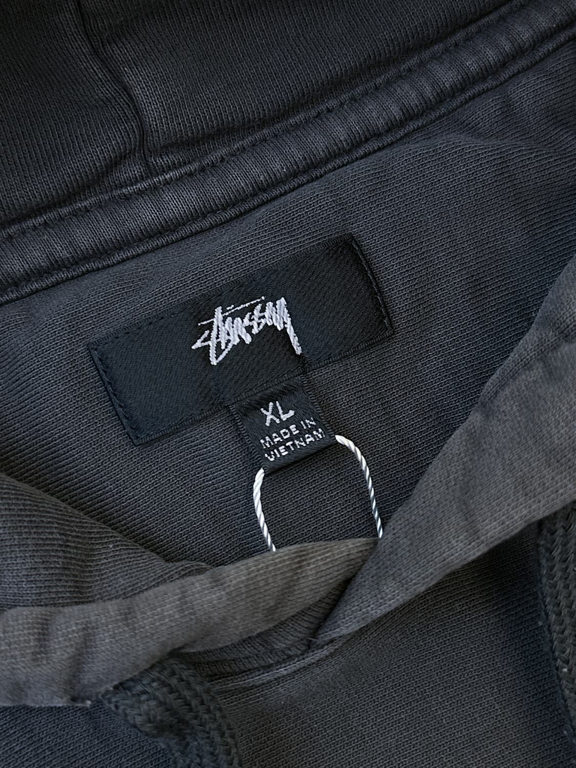 스투시 23SS 피그먼트 다이드 플리스 후드티 상품이미지5