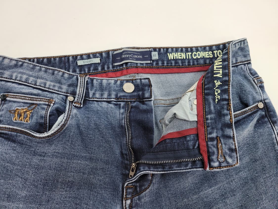 Henry Cottons 20SS 헨리코튼 데님 청바지 / 남 82 중청 상품이미지7