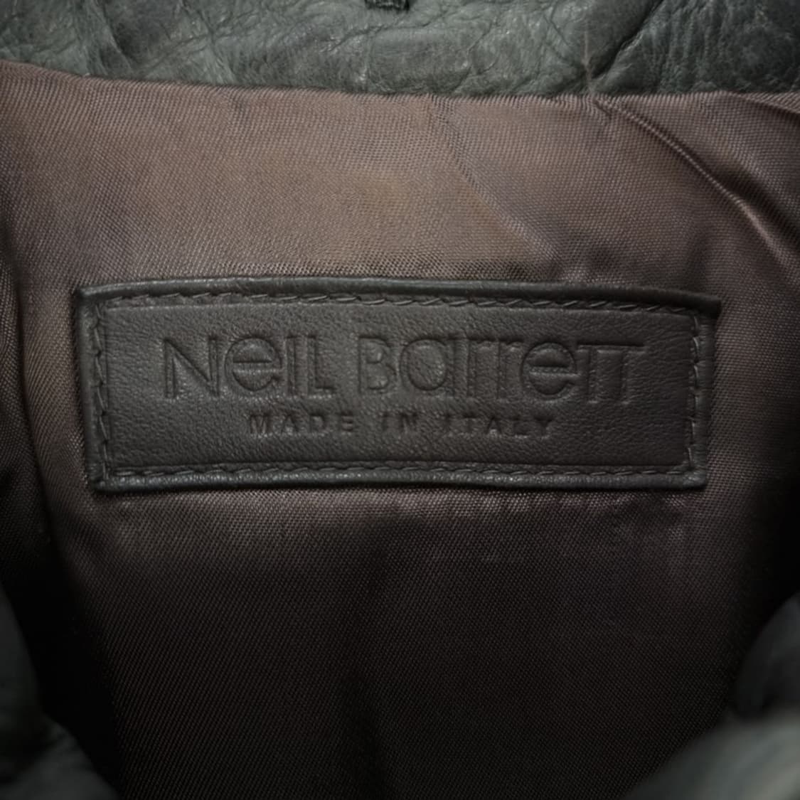 [닐바렛] 고딕 펑크 멀티 포켓 벨티드 슬림핏 레더 가죽자켓 P01399 상품이미지7