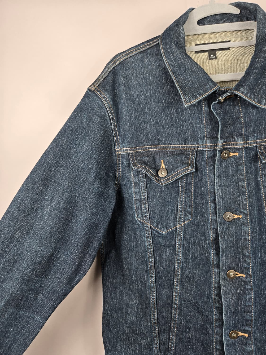 [무료배송]유니클로 XL 남성 스판 데님 청 자켓 상품이미지3