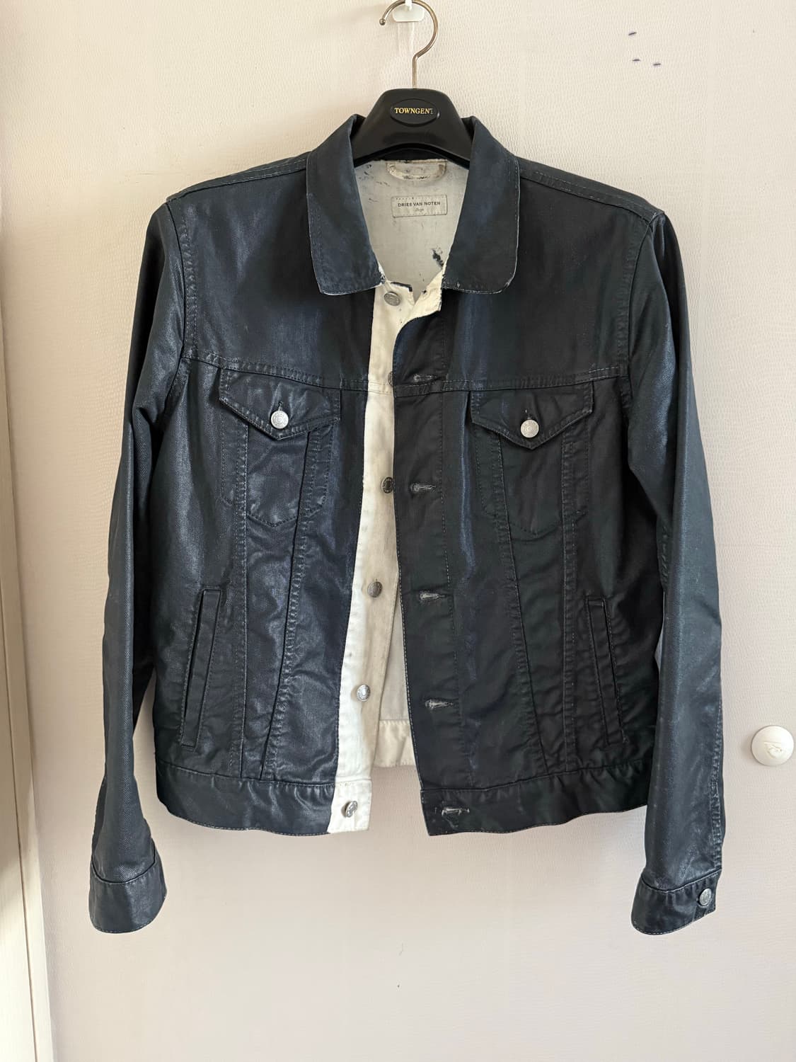 드리스 반 노튼 14aw 페인트 자켓 상품이미지1