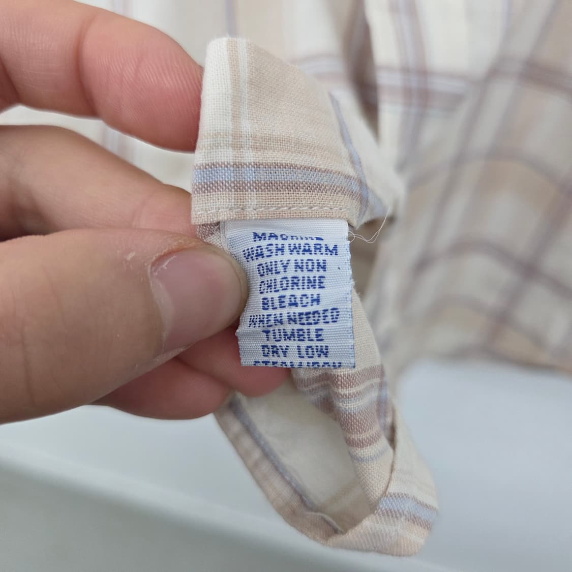 폴로 랄프로렌 체크 긴팔 셔츠 남L 상품이미지5