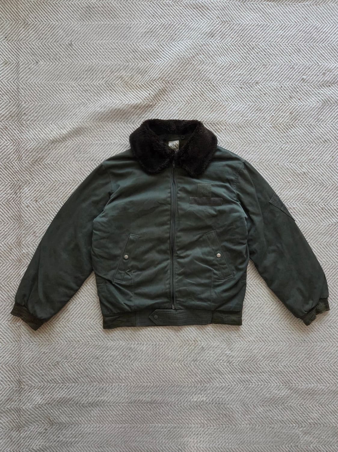1990s 프랑스 공군 플라이트 자켓 상품이미지3
