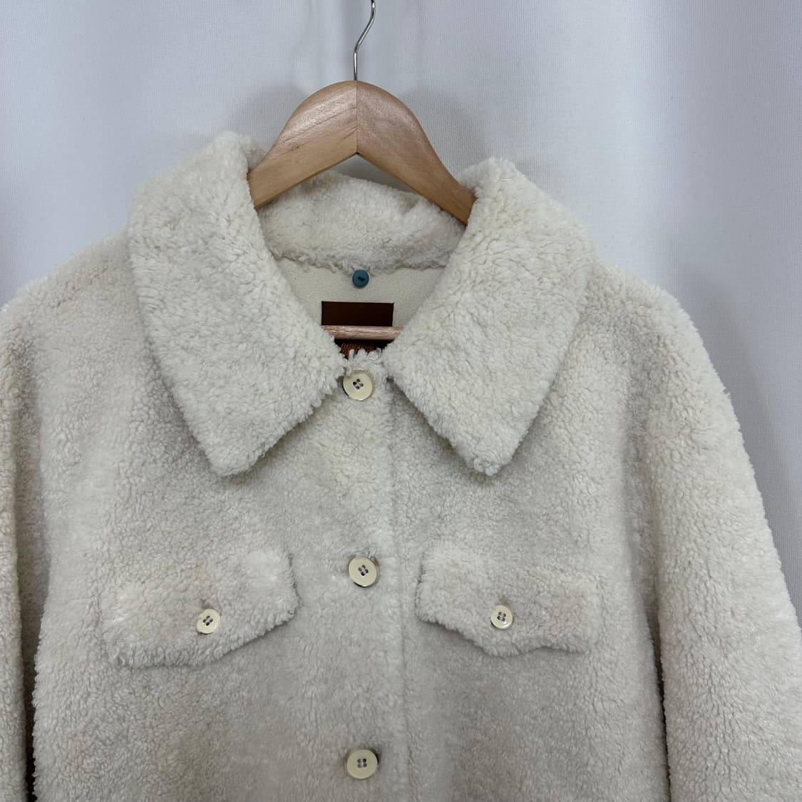   LBL 여자 보들보들 카라 뽀글이 자켓  M (구66) 상품이미지2