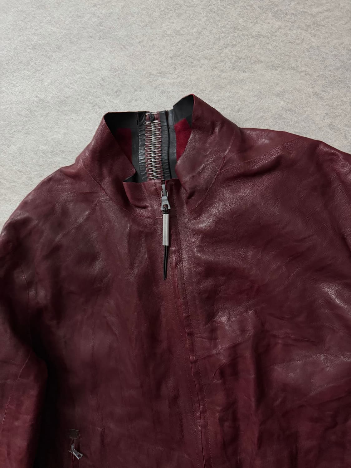 아이작 세럼 스테이플 백 디테일 레거자켓  상품이미지8