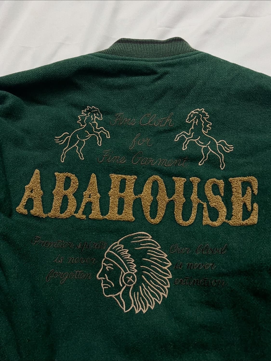 ABAHOUSE 아바하우스 바시티자켓 상품이미지8