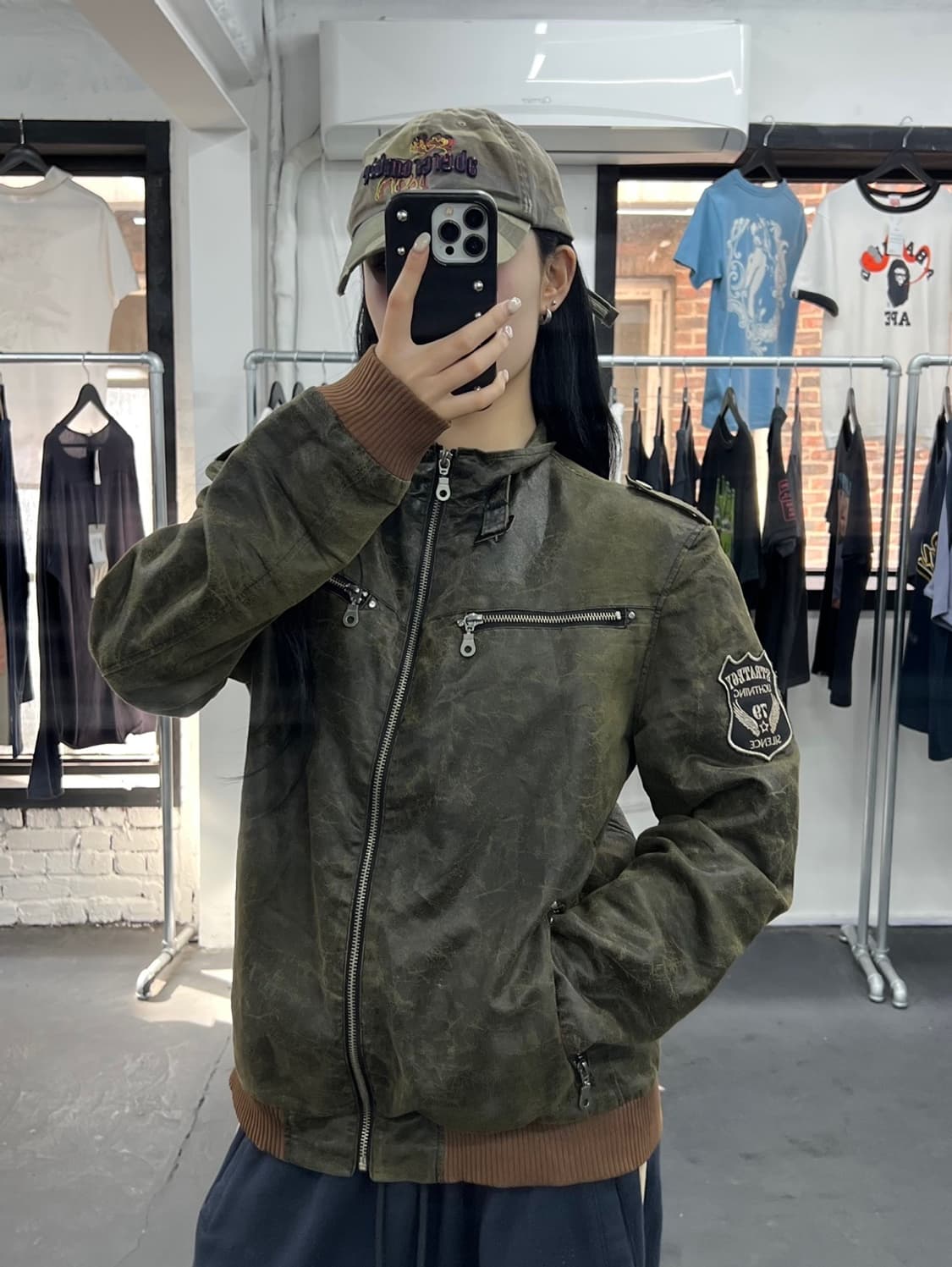PPFM 패치워크 넥버클 자켓 상품이미지1