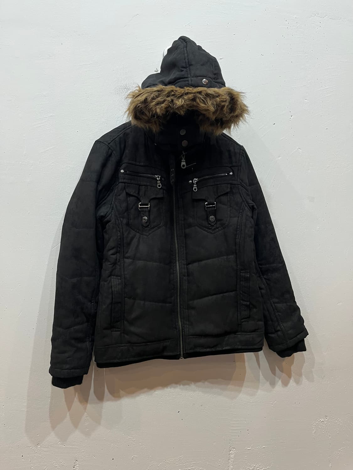 In the attic Homme 스웨이드 퍼 자켓 상품이미지1