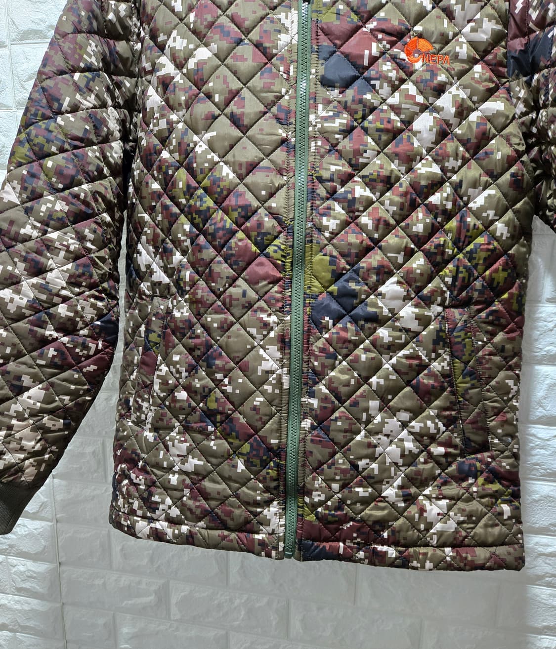 네파 디지털 깔깔이 퀼팅 점퍼 100~105 상품이미지6