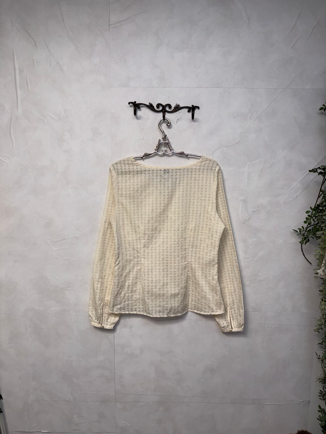 Calvin Klein ivory bohemian floral bl 상품이미지3