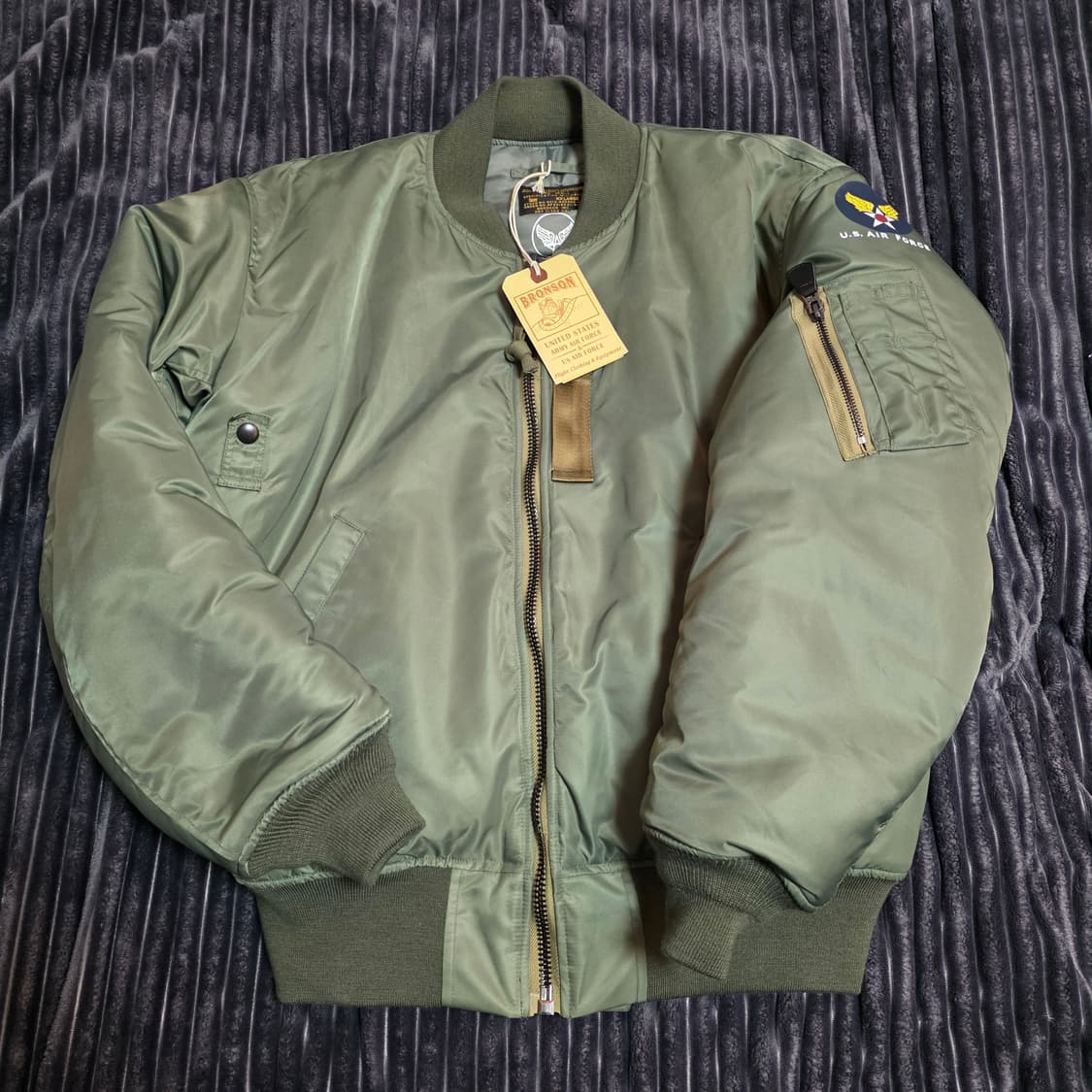 (새상품) 브론슨 중국판 MA-1 XXL 상품이미지1