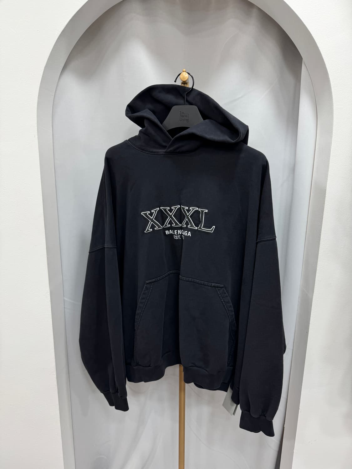 발렌시아가 XXXL 후드티 3사이즈  상품이미지1