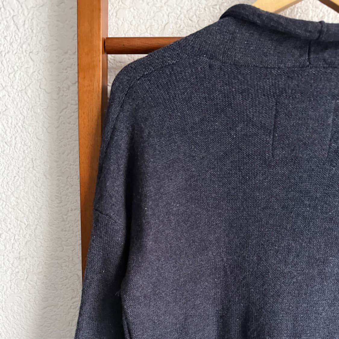 겨울 마을의 푸른 난로 가디건 상품이미지9