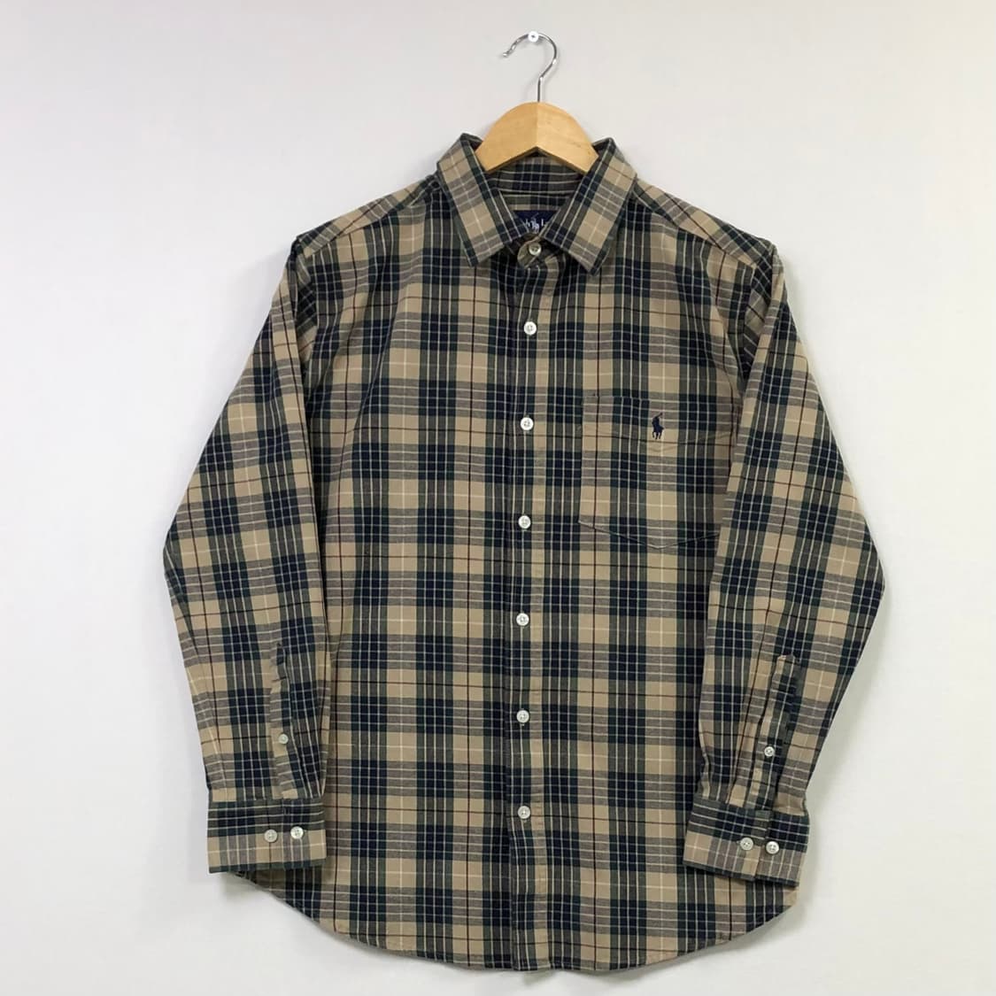 L 폴로 옥스포드 체크 셔츠 상품이미지2