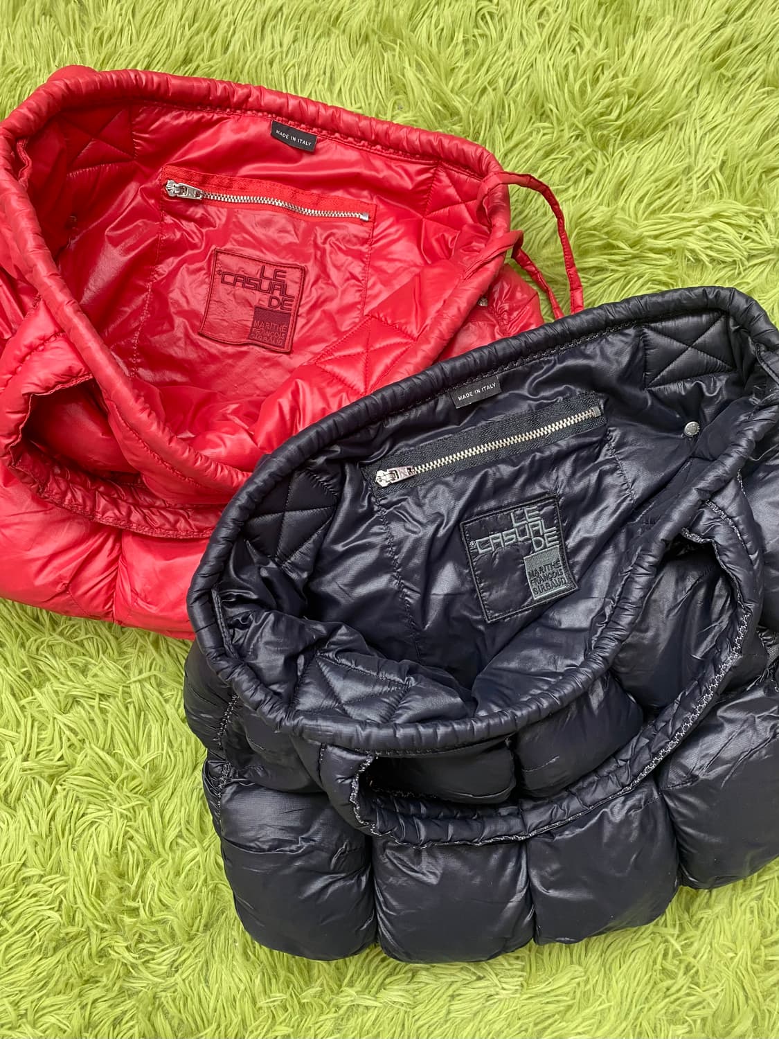 2000s 마리떼 프랑소와 저버 버블 푸퍼 포카츄 백 상품이미지8