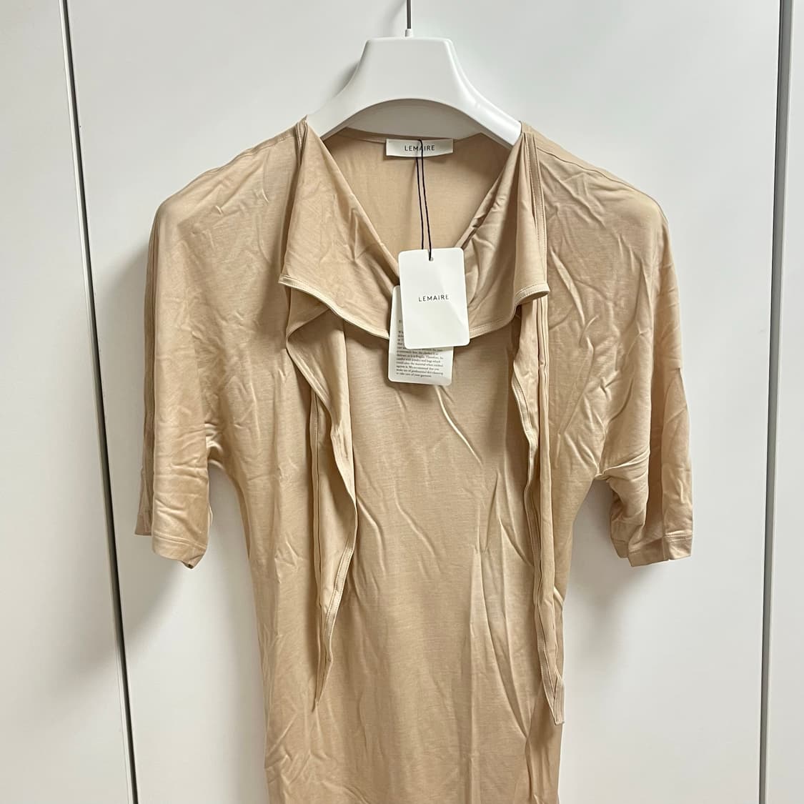 [XS,S,M]르메르 FOULARD 실크 스카프 티셔츠/브러쉬 상품이미지2