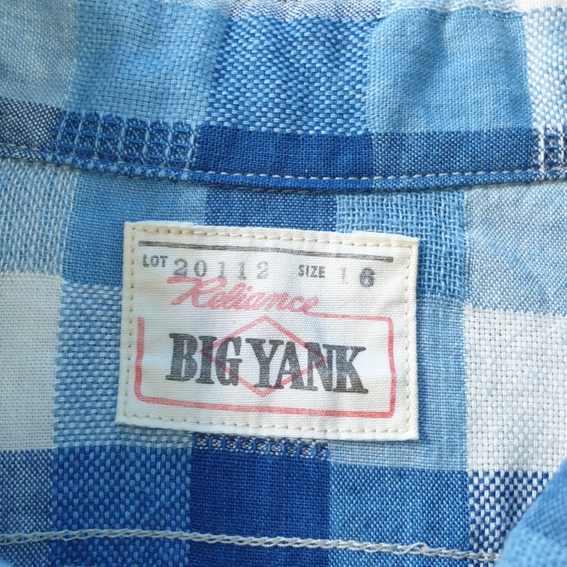 [무료배송] BIG YANK 체크 긴팔 셔츠 상품이미지2