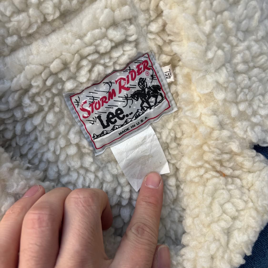 80~90년대 미국 리 스톰라이더 쉐르파 자켓 상품이미지3